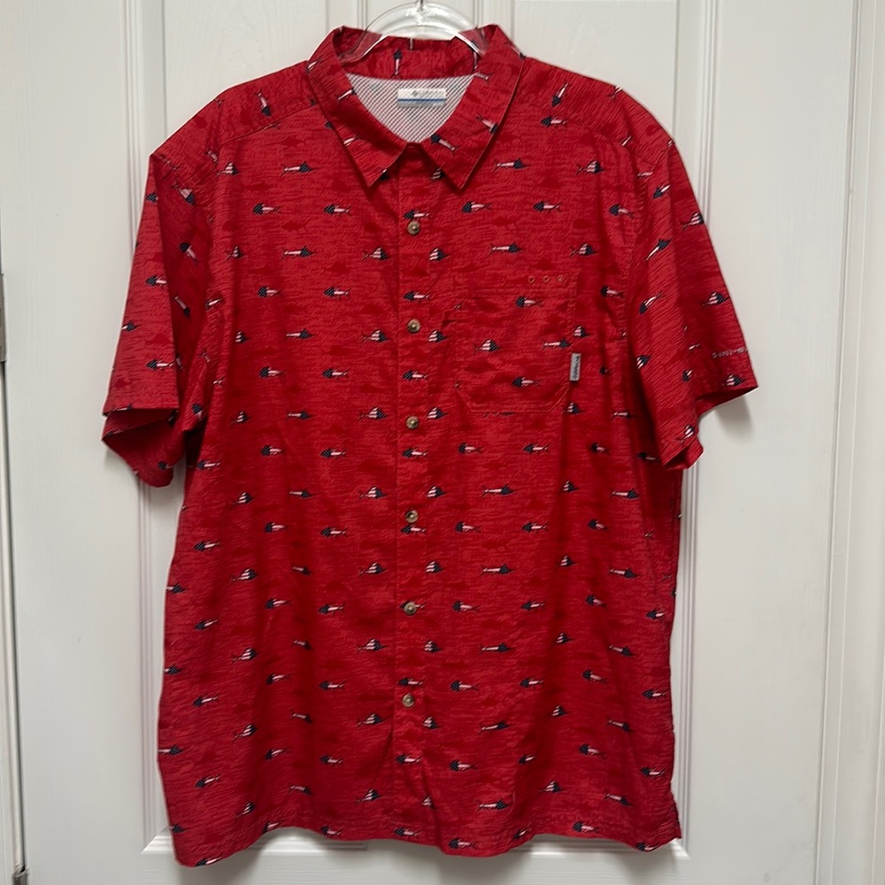 Men’s USA Columbia PFG Shirt